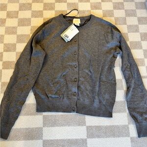 H&M Gray Cardigan - Size M